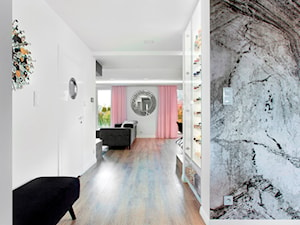 Dom w Straszynie - Salon, styl nowoczesny - zdjęcie od Pracownia Projektowa Decoretti - Agata Jachimowicz