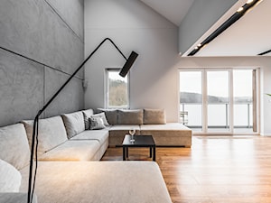 Apartament w Sopocie - Salon, styl nowoczesny - zdjęcie od Pracownia Projektowa Decoretti - Agata Jachimowicz