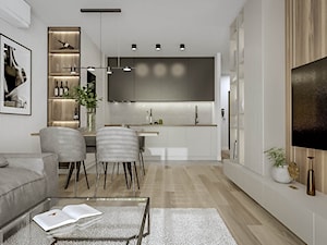 Mieszkanie Zakoniczyn - Salon, styl skandynawski - zdjęcie od Pracownia Projektowa Decoretti - Agata Jachimowicz