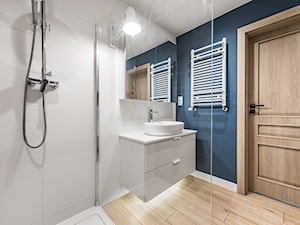 Dom w Chwaszczynie - Średnia bez okna łazienka, styl skandynawski - zdjęcie od Pracownia Projektowa Decoretti - Agata Jachimowicz