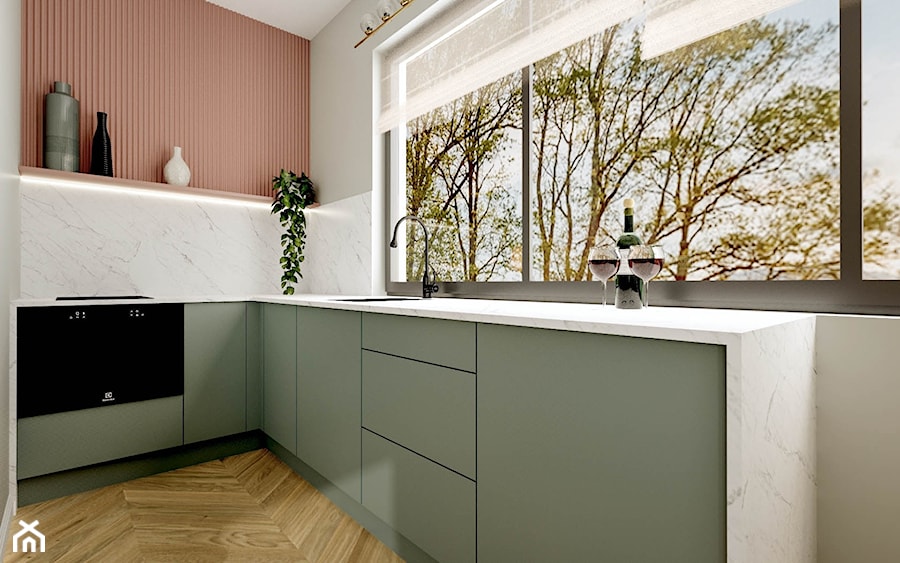 Apartament w Orłowie - Kuchnia - zdjęcie od Pracownia Projektowa Decoretti - Agata Jachimowicz