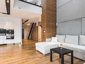 Apartament w Sopocie - Salon, styl nowoczesny - zdjęcie od Pracownia Projektowa Decoretti - Agata Jachimowicz