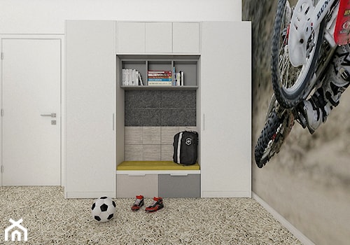 Biało-szary pokój dla chłopca - zdjęcie od COLORATO meble