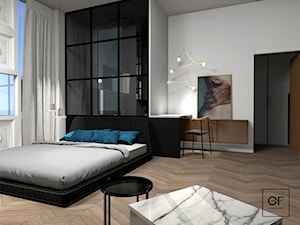 Projekt sypialni - Sypialnia, styl nowoczesny - zdjęcie od O.Fiedorowicz
