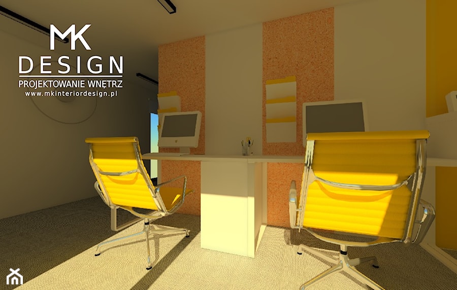 Biuro - zdjęcie od MK DESIGN Projektowanie Wnętrz