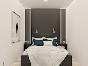 Trzy opcje sypialni - Sypialnia, styl skandynawski - zdjęcie od Laura Zubel ARCHITEKT WNĘTRZ