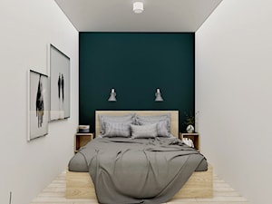 Trzy opcje sypialni - Sypialnia, styl skandynawski - zdjęcie od Laura Zubel ARCHITEKT WNĘTRZ
