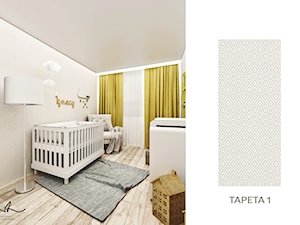 Pokój Ignasia - Średni szary pokój dziecka dla niemowlaka dla chłopca dla dziewczynki, styl skandynawski - zdjęcie od Laura Zubel ARCHITEKT WNĘTRZ