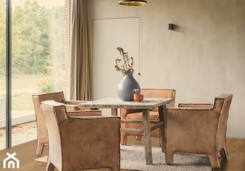 Podłoga drewniana Palazzo - Średnia szara jadalnia jako osobne pomieszczenie, styl rustykalny - zdjęcie od Quick Step