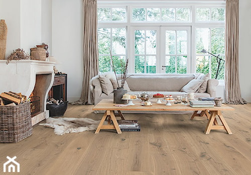 Podłoga drewniana Massimo - Salon, styl skandynawski - zdjęcie od Quick Step