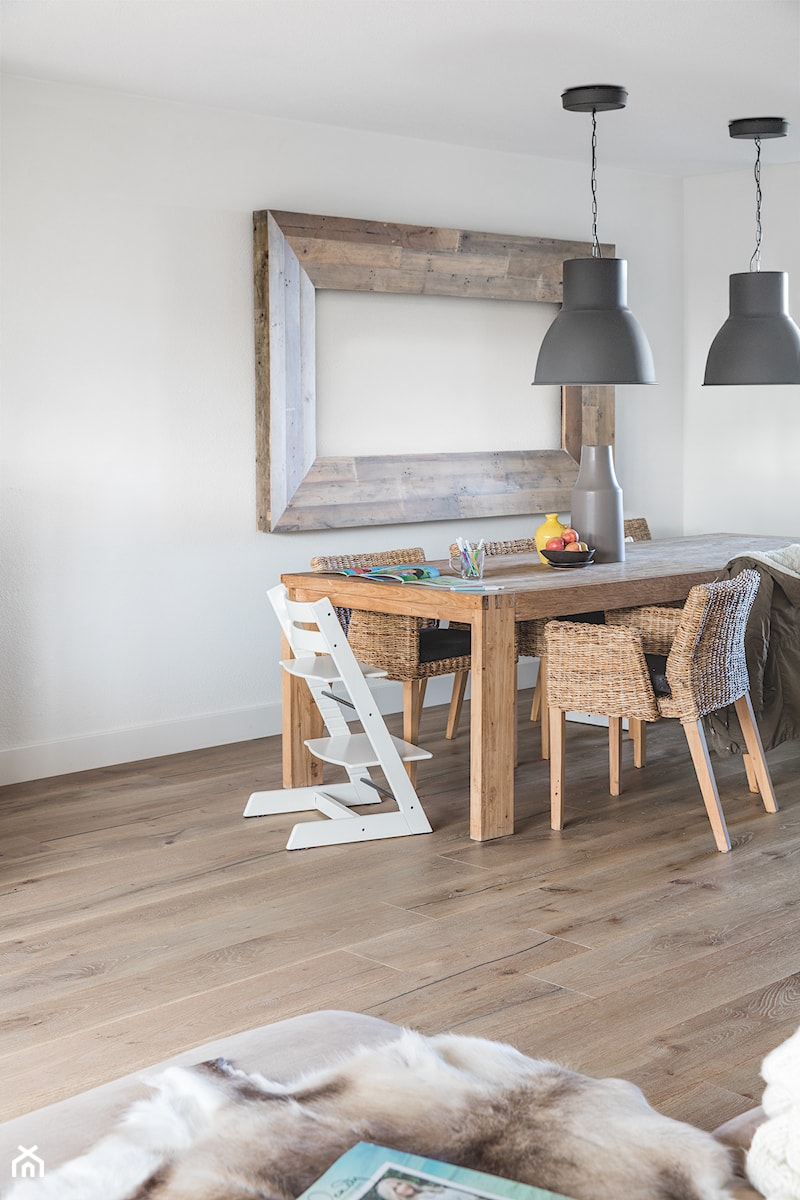 Podłoga drewniana Imperio - Średnia szara jadalnia jako osobne pomieszczenie - zdjęcie od Quick Step