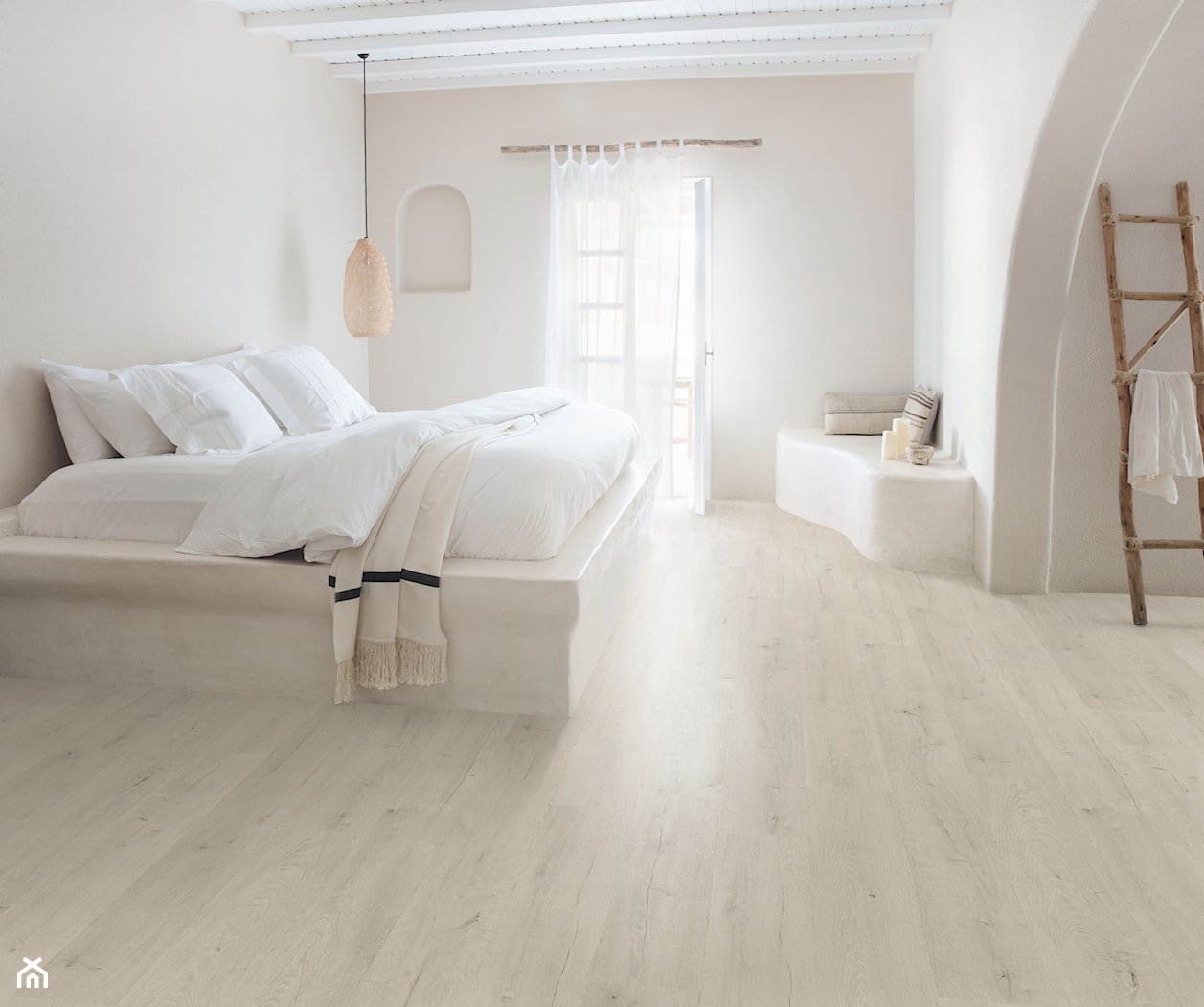 Podłoga laminowana Signature - Sypialnia, styl minimalistyczny - zdjęcie od Quick Step - Homebook