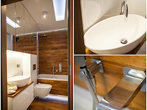 Francuska kamienica sypialnia i łazienka - konkurs - Łazienka, styl nowoczesny - zdjęcie od Arkadiusz Grzędzicki projektowanie wnętrz