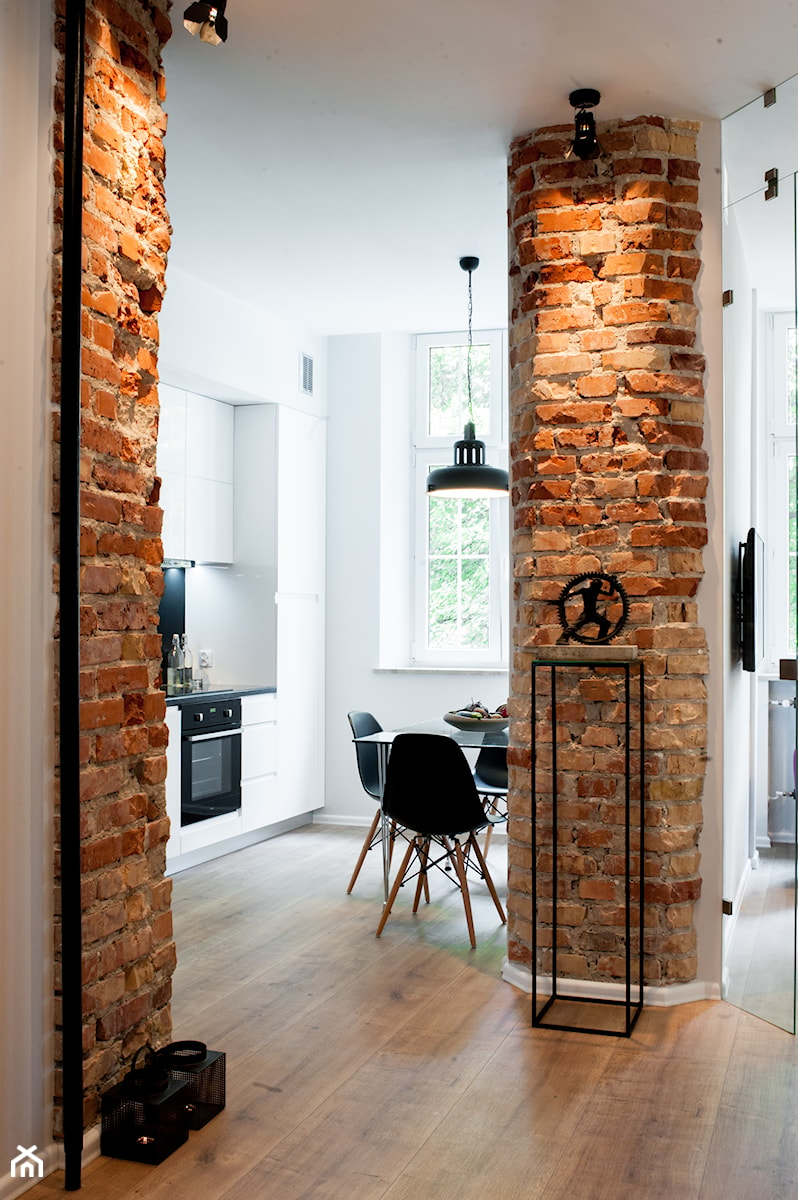 Kamienica G.D. Fehrenheit - Kuchnia, styl industrialny - zdjęcie od Arkadiusz Grzędzicki projektowanie wnętrz