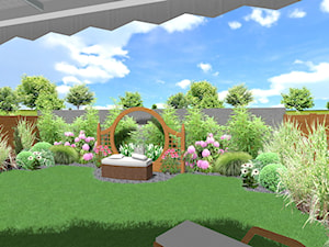 Niewielki ogródek w stylu japońskim - Ogród - zdjęcie od OGRÓD & WNĘTRZE