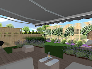Niewielki ogródek nowoczesny w Stargardzie - Ogród, styl nowoczesny - zdjęcie od OGRÓD & WNĘTRZE