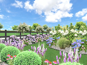 Ogród pełen kolorów - Ogród, styl nowoczesny - zdjęcie od OGRÓD & WNĘTRZE