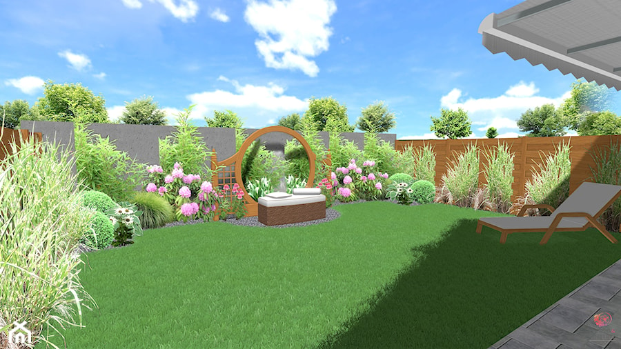 Niewielki ogródek w stylu japońskim - Ogród - zdjęcie od OGRÓD & WNĘTRZE