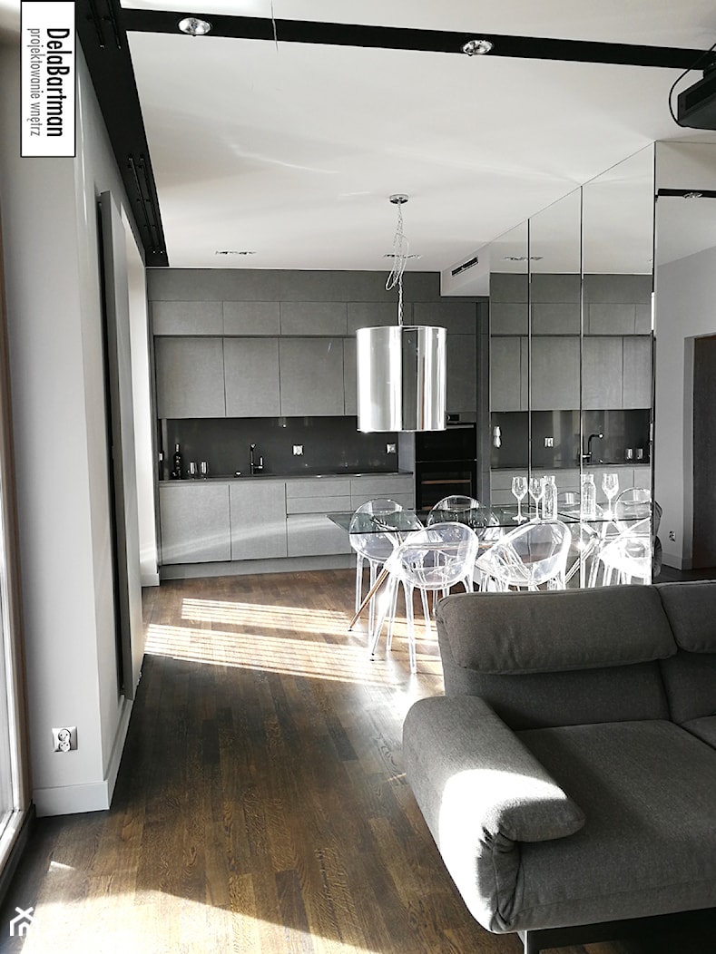Apartmanet w Krakowie - Kuchnia, styl minimalistyczny - zdjęcie od DelaBartman - Homebook