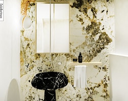 toaleta w nowoczesnym, minimalistycznym stylu - zdjęcie od DelaBartman - Homebook