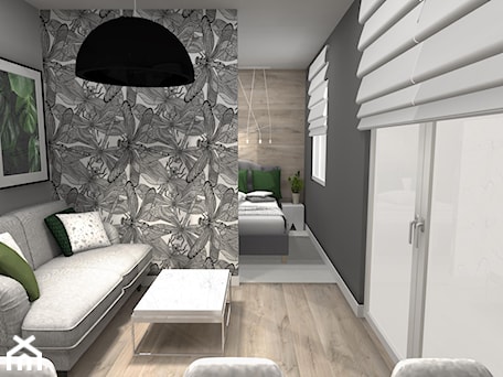 Aranżacje wnętrz - Salon: 24m2 w Poznaniu - Feel-Project. Przeglądaj, dodawaj i zapisuj najlepsze zdjęcia, pomysły i inspiracje designerskie. W bazie mamy już prawie milion fotografii!