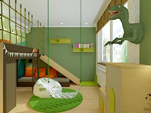 Pokój dla 5-letniego fana dinozaurów - zdjęcie od Feel-Project
