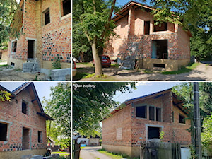 Projekt elewacji domu w Puszczykowie - Domy, styl nowoczesny - zdjęcie od MACIŃSKA ARCHITEKCI