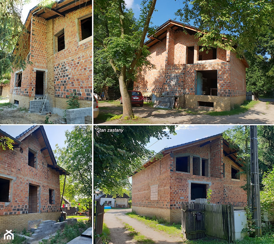 Projekt elewacji domu w Puszczykowie - Domy, styl nowoczesny - zdjęcie od MACIŃSKA ARCHITEKCI