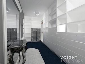 Garderoba nr2, Dom rodzinny pod Warszawą - Garderoba, styl glamour - zdjęcie od Voight Interiors