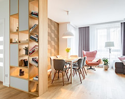 Mieszkanie 60m2 Warszawa (Włochy) - Salon, styl nowoczesny - zdjęcie od MODIFY - Architektura Wnętrz - Homebook