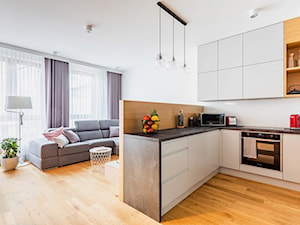 Mieszkanie 60m2 Warszawa (Włochy) - Kuchnia, styl nowoczesny - zdjęcie od MODIFY - Architektura Wnętrz