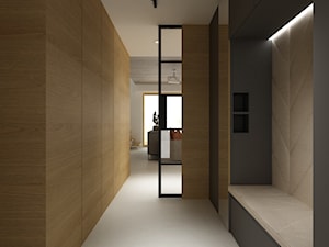 Dom w Konstancinie - Hol / przedpokój, styl nowoczesny - zdjęcie od MODIFY - Architektura Wnętrz