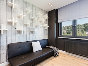 Dom w Markach 207m - Salon - zdjęcie od MODIFY - Architektura Wnętrz