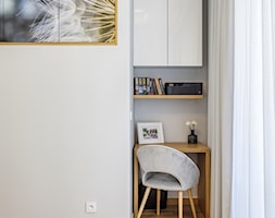 Dwupoziomowy apartament na Mokotowie - Sypialnia, styl nowoczesny - zdjęcie od MODIFY - Architektura Wnętrz - Homebook