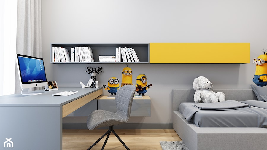 Minionkowy pokoik dla dziecka - zdjęcie od ICONDESIGN