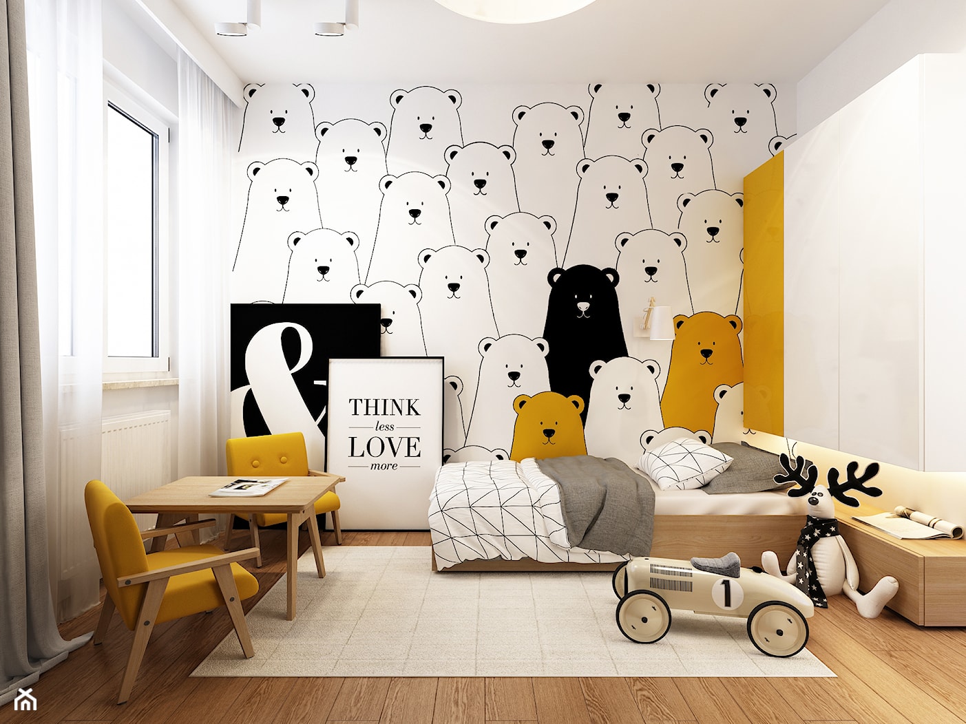 Kolorowy pokoik dla dziecka - zdjęcie od ICONDESIGN - Homebook
