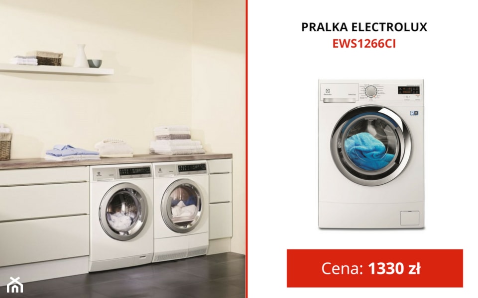 PRALKA ELECTROLUX EWS1266CI 6kG A+++ - zdjęcie od DAGAW - Wyposażenie kuchni - AGD - Homebook