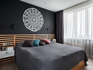NORDIC - Mała czarna sypialnia - zdjęcie od Tarasenko