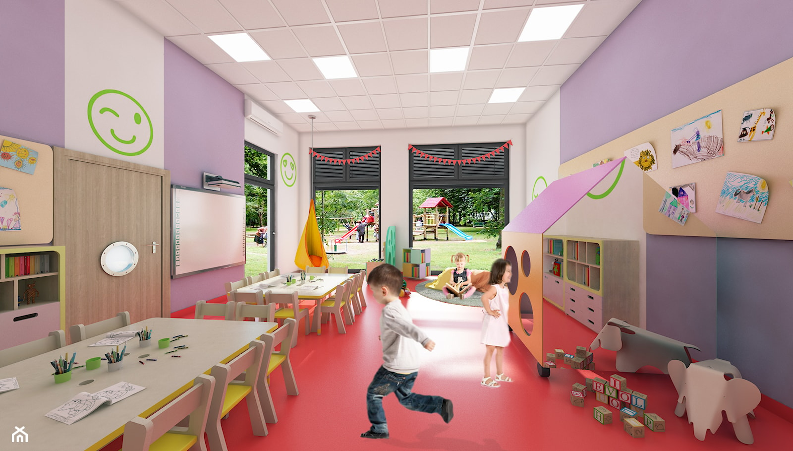 Sala przedszkolna dla 4-latków - zdjęcie od Boho Studio - Homebook