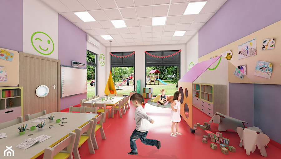 Sala przedszkolna dla 4-latków - zdjęcie od Boho Studio