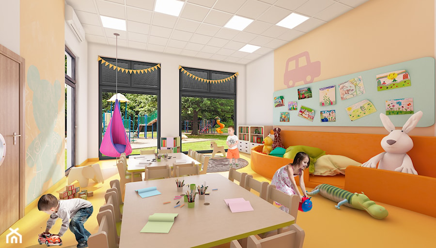 Sala przedszkolna dla 3-latków - zdjęcie od Boho Studio
