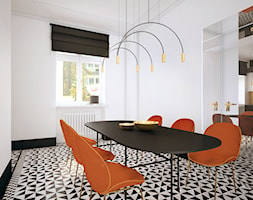 Luksusowy apartament w kamienicy - Jadalnia, styl nowoczesny - zdjęcie od Boho Studio - Homebook