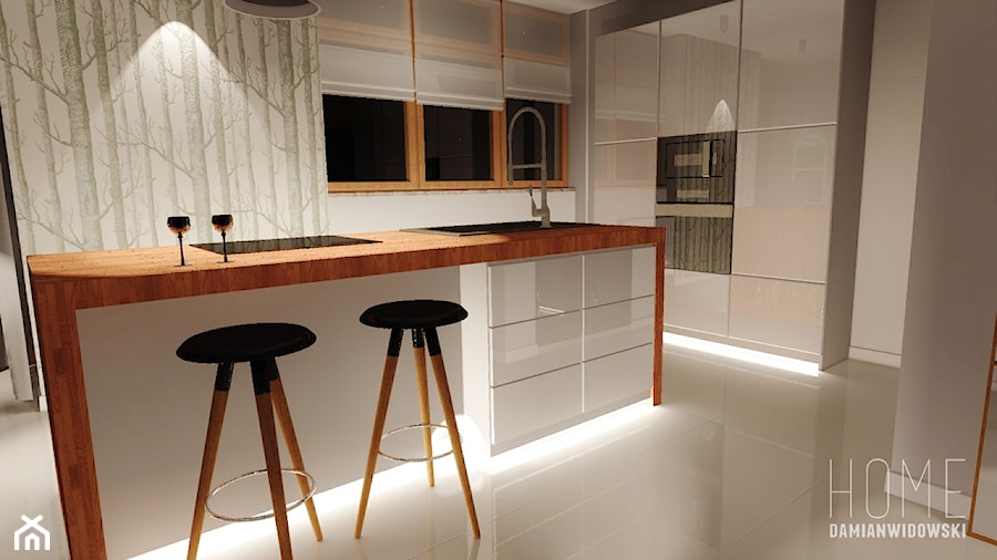 Open Floor Home Design / 2013 - Kuchnia - zdjęcie od Damian Widowski HOME / DESIGN LOVE BLOG
