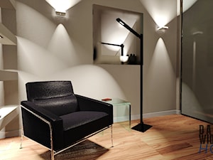 Sypialnia z gabinetem i garderobą (2013) - Biuro, styl nowoczesny - zdjęcie od Damian Widowski HOME / DESIGN LOVE BLOG