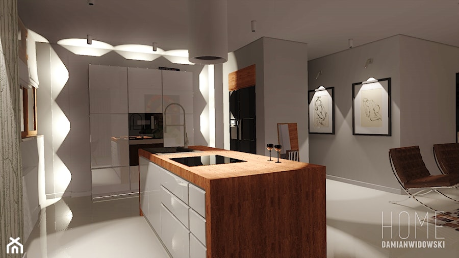 Open Floor Home Design / 2013 - Jadalnia - zdjęcie od Damian Widowski HOME / DESIGN LOVE BLOG