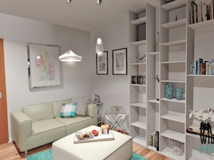 Wielofunkcyjny pokój / sypialnia (2013) - Sypialnia, styl nowoczesny - zdjęcie od Damian Widowski HOME / DESIGN LOVE BLOG