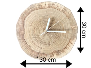 zegar drewniany ręcznie robiony - zdjęcie od agnieszka-wisniewska 37