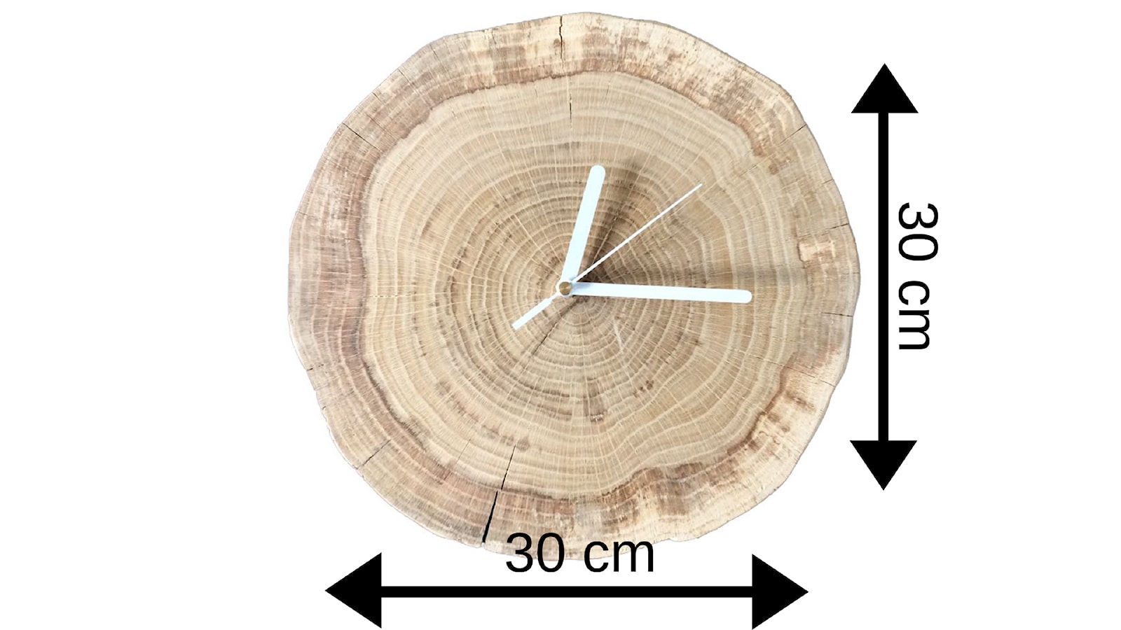 zegar drewniany ręcznie robiony - zdjęcie od agnieszka-wisniewska 37 - Homebook