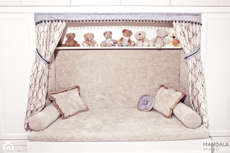 tkanina w pokoju dziecięcym - zdjęcie od MANDALAdesign - Homebook