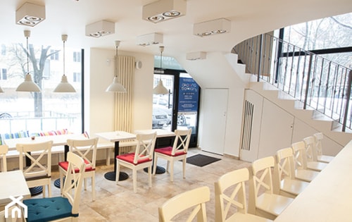 Restauracja czarnogórska - Wnętrza publiczne, styl skandynawski - zdjęcie od Projektowizja